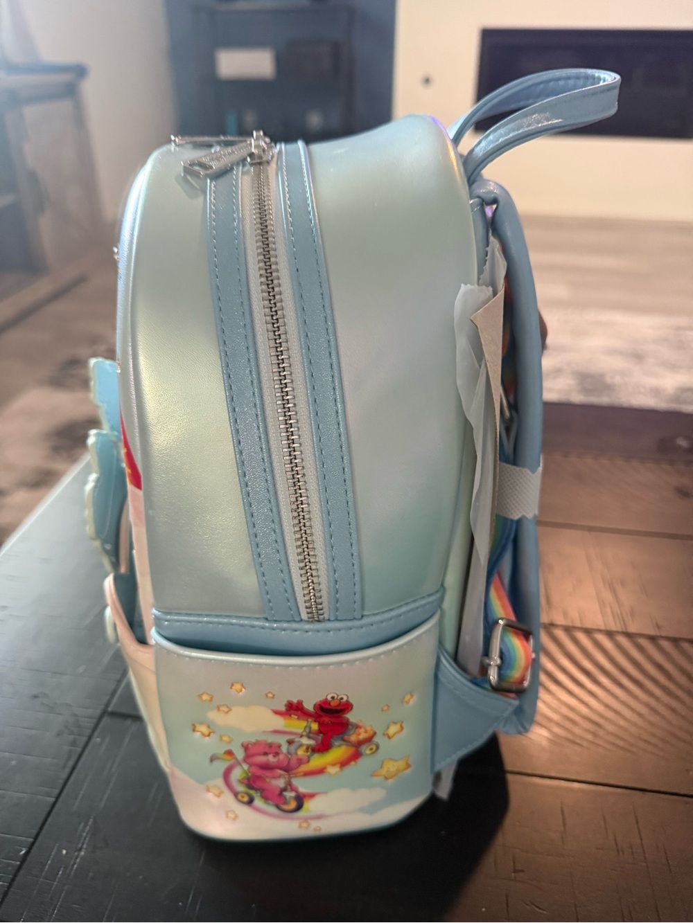 NWT Loungefly Sesame Street x Care Bears Loungefly Mini Backpack - Picture 3 of 7